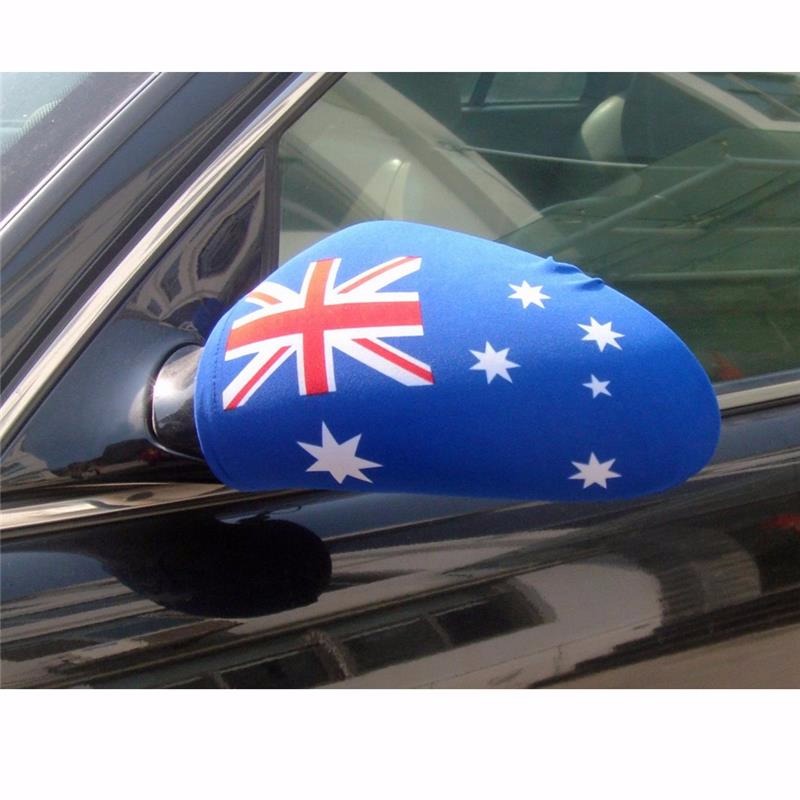 2017 Hot Selling Ukraine car wing mirror flags with high quality